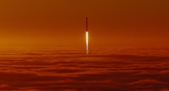 Запуск миссии NROL-186 с базы Ванденберг (SpaceX).