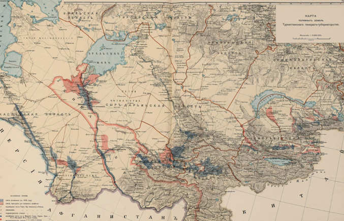 Карта 1913 года 