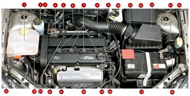 Форд Фокус с двигателем Zetec-E