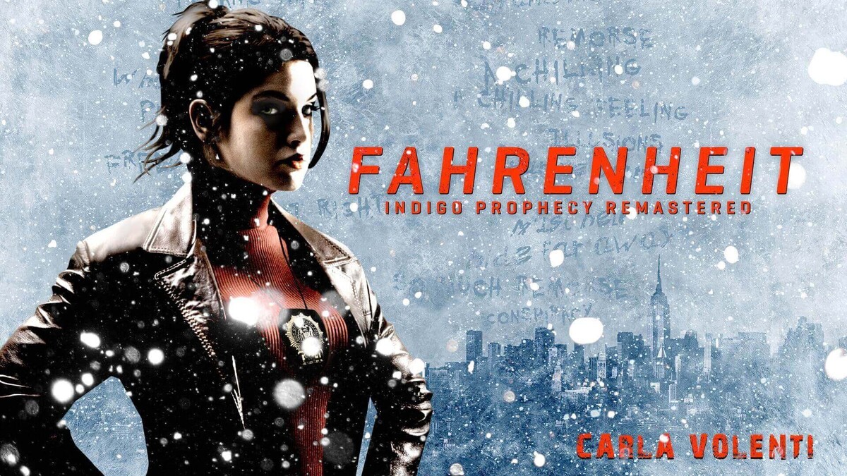 Один из постеров Fahrenheit: Indigo Prophecy Remastered вышедший в 2015 году.