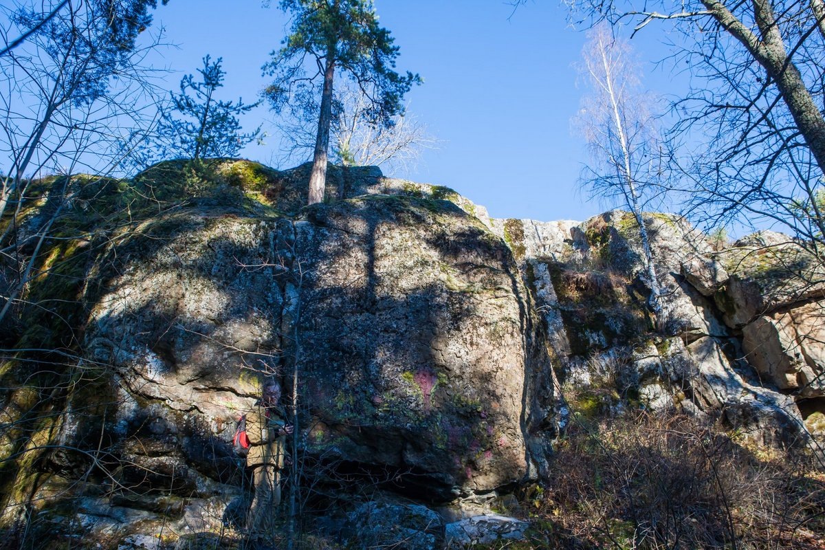 Местечко "Чертов стул" в окрестностях Петрозаводска