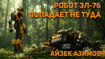 Айзек Азимов - Робот ЭЛ-76 попадает не туда (чит. Владимир Коваленко) Аудиокнига. Фантастика.
