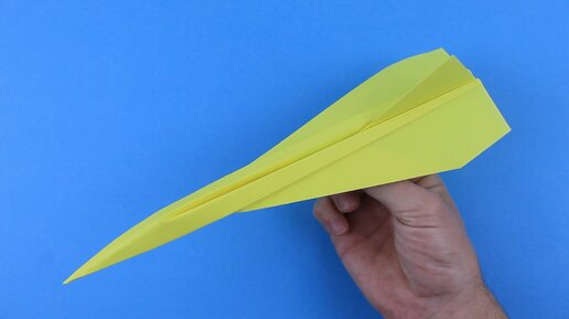 Как сделать самолетик из бумаги