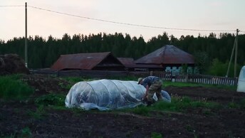 ЖИЗНЬ В УРАЛЬСКОЙ ГЛУБИНКЕ БЕЗ УДОБСТВ _ ВСПАХАЛИ ПОЛЕ _ ПОСАДИЛИ КАРТОШКУ _ СЫР ИЗ КОЗЬЕГО МОЛОКА-(720p)