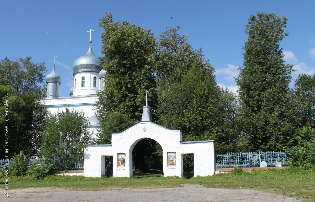 Георгиевская церковь села березники