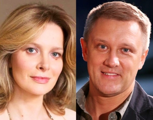 на фото Александра Флоринская и Сергей Горобченко