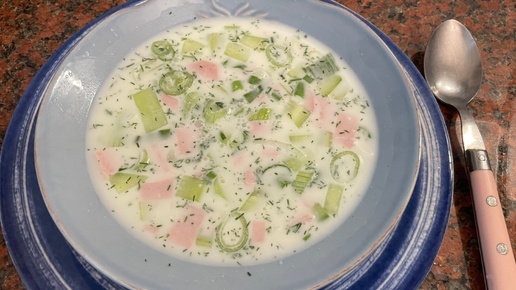 Рецепт вкусного холодного супа окрошка,Recipe for delicious cold okroshka soup, #рецепт#recipe