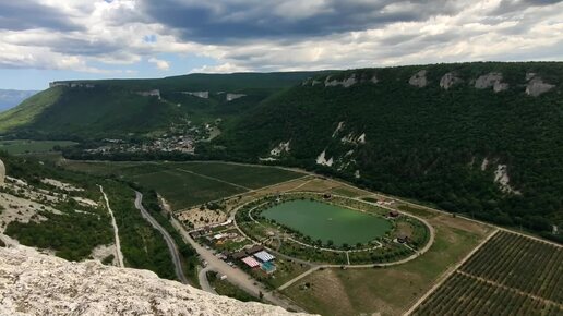 Озеро Любви с высоты птичьего полета, с.Танковое