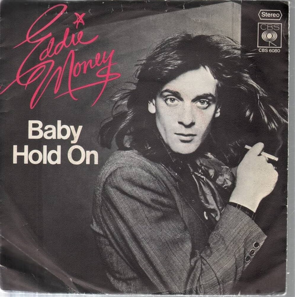 Обложка сингла Baby Hold On (1977). Вот ведь были времена: сигарета на обложке и вообще :)