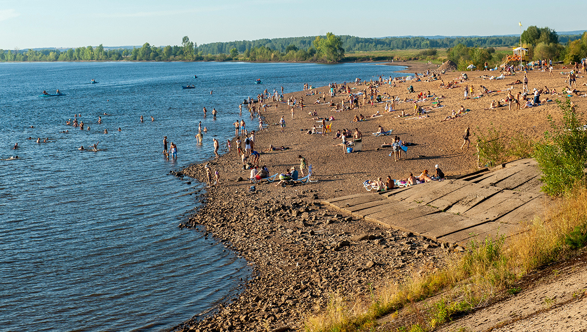 Пермь пляж фото В Прикамье названы пять мест для безопасного отдыха на водоёмах Новый компаньон 