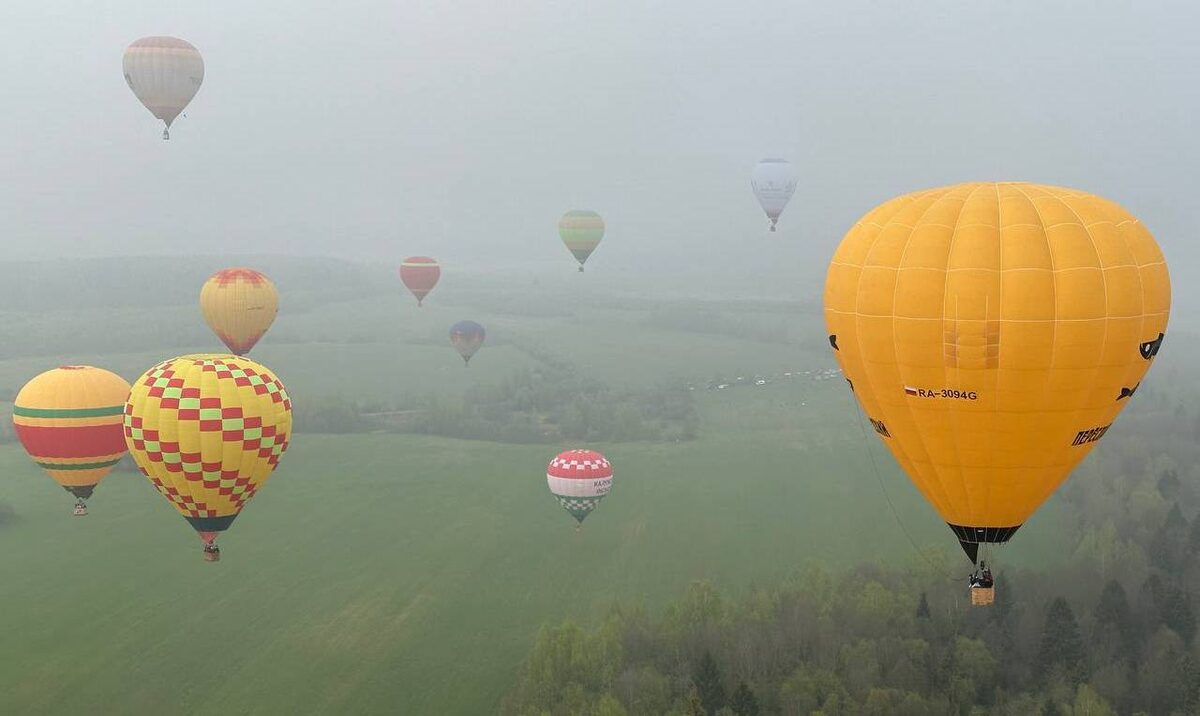 Фестиваль воздушных шаров Переславль-Залесский. Фото Маслов С.