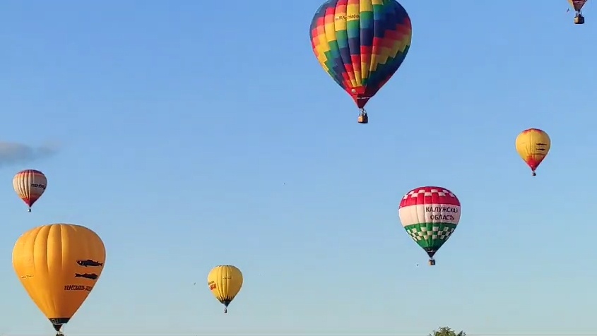 Воздушные шары над Переславль-Залесский. Фото Маслов С.