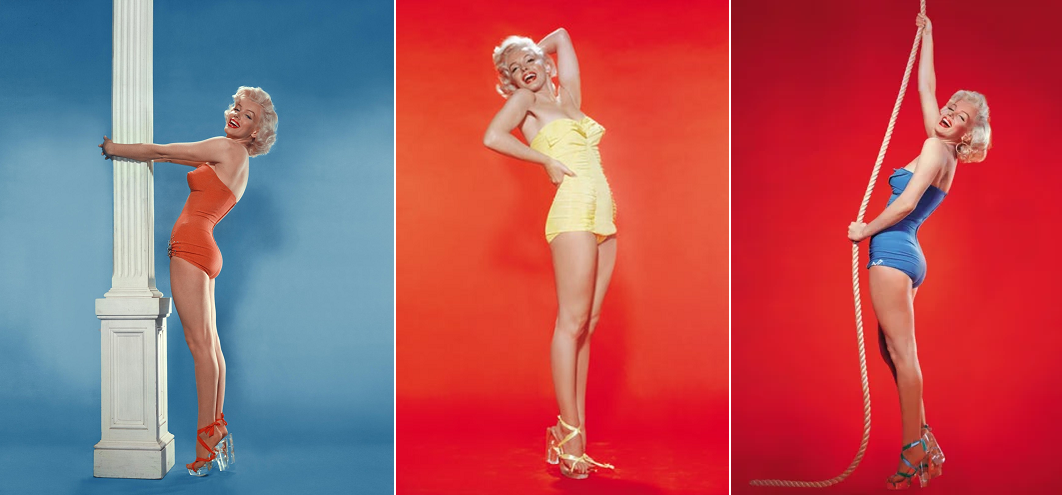 Прозрачные босоножки Мэрилин Монро