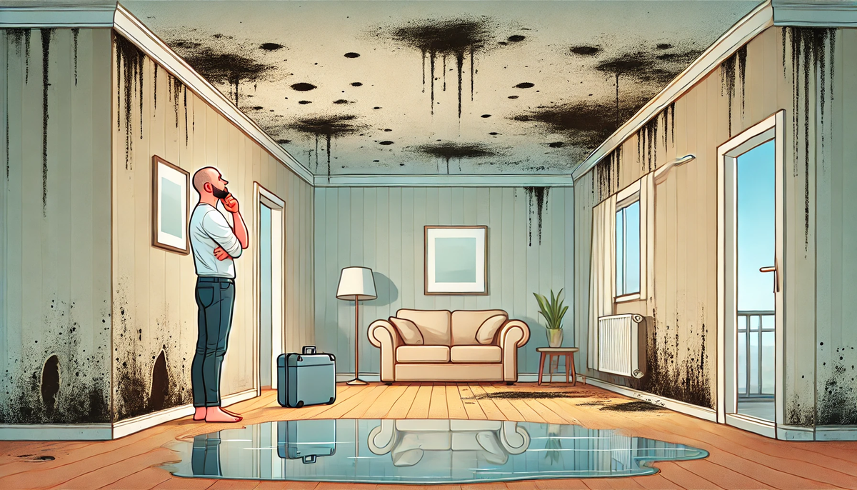 Микологическая экспертиза после затопления квартиры (грибок и плесень)