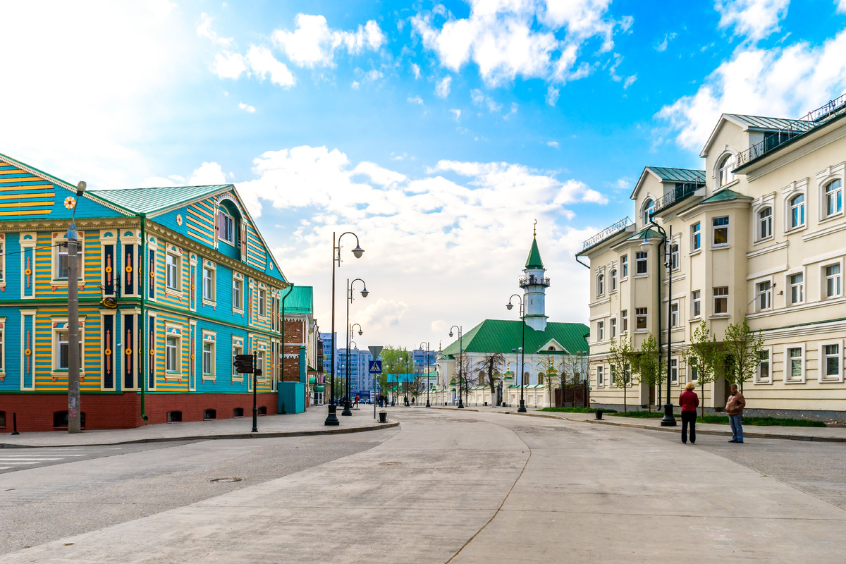 Пешеходная улица Старо-Татарской слободы