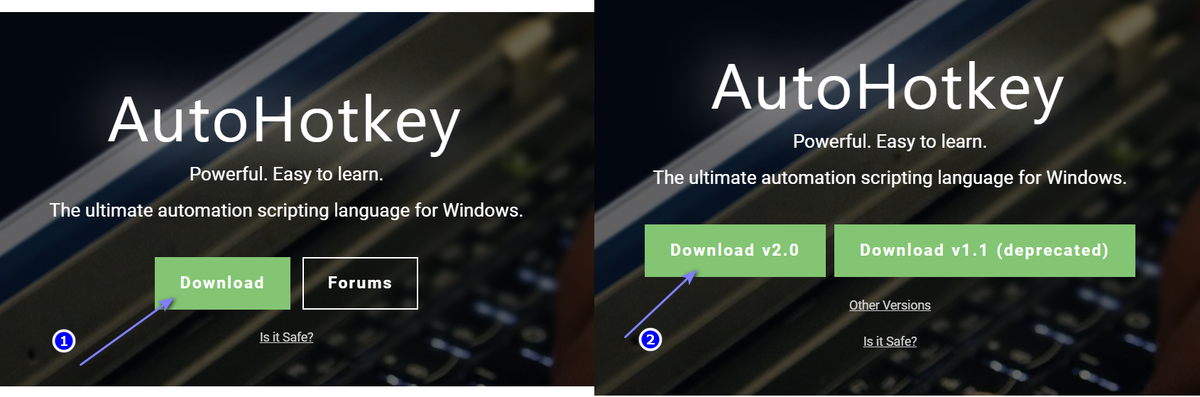 загрузка AutoHotkey