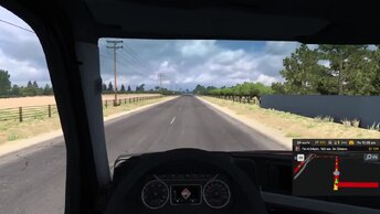 -American Truck Simulator продолжаю возить грузы