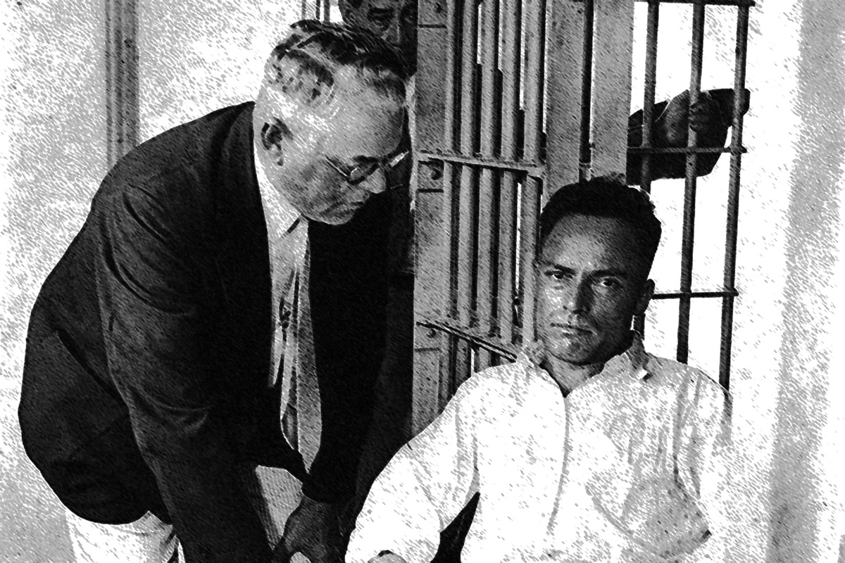 Джузеппе Дзангара перед казнью 