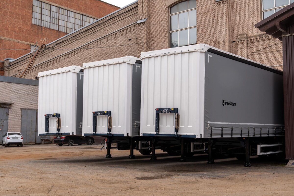 Шторный полуприцеп V-trailer 332 (16.5 м)