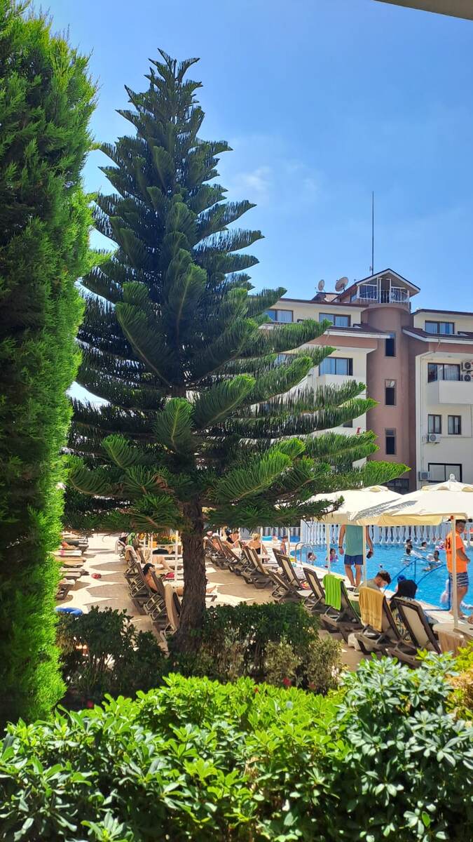 На территории отеля