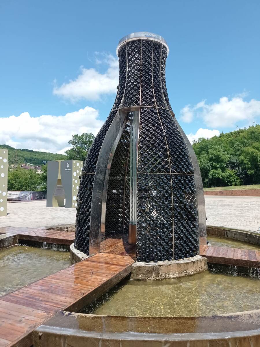 Фрто мое.. Бутылочный фонтан