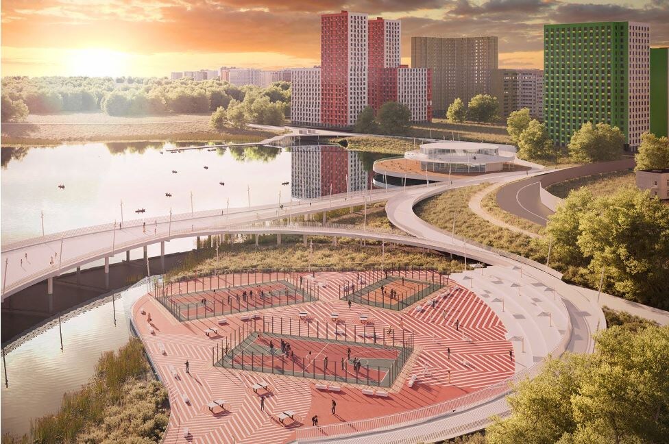 Проект благоустройства Чёрного озера, фото с сайта mos.ru