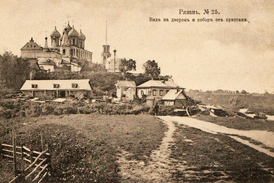 Рязань, фотография ХIХ века 