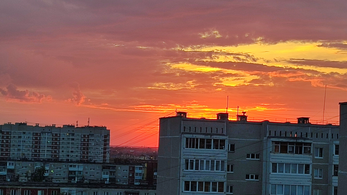 Фото автора. Закат.