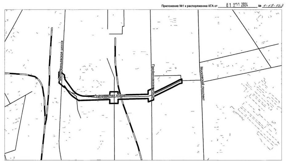 Митрофаньевское шоссе свяжет с Московским проспектом новая улица ...