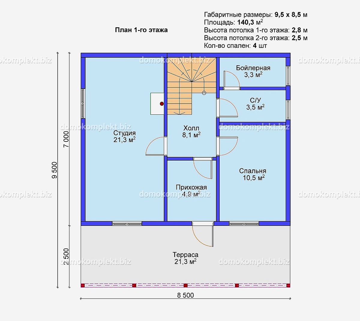 Планировка дома