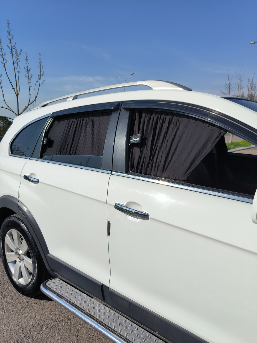 С нашими шторками температура в салоне будет гораздо комфортнее.