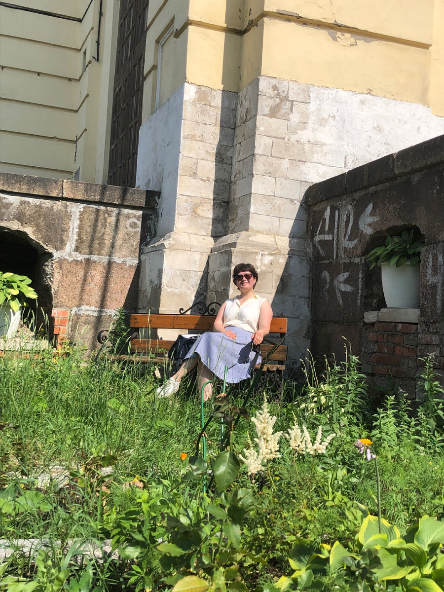 Заброшенная церковь где-то в центре Москвы