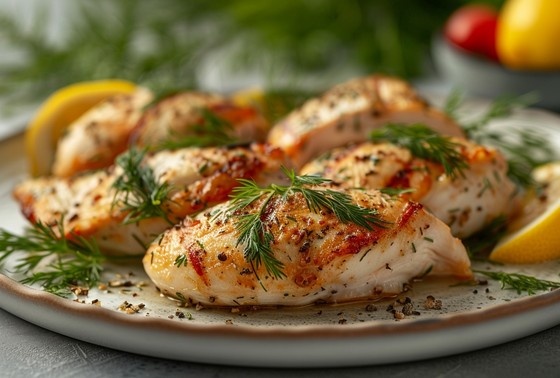    Диетическая курица в духовке