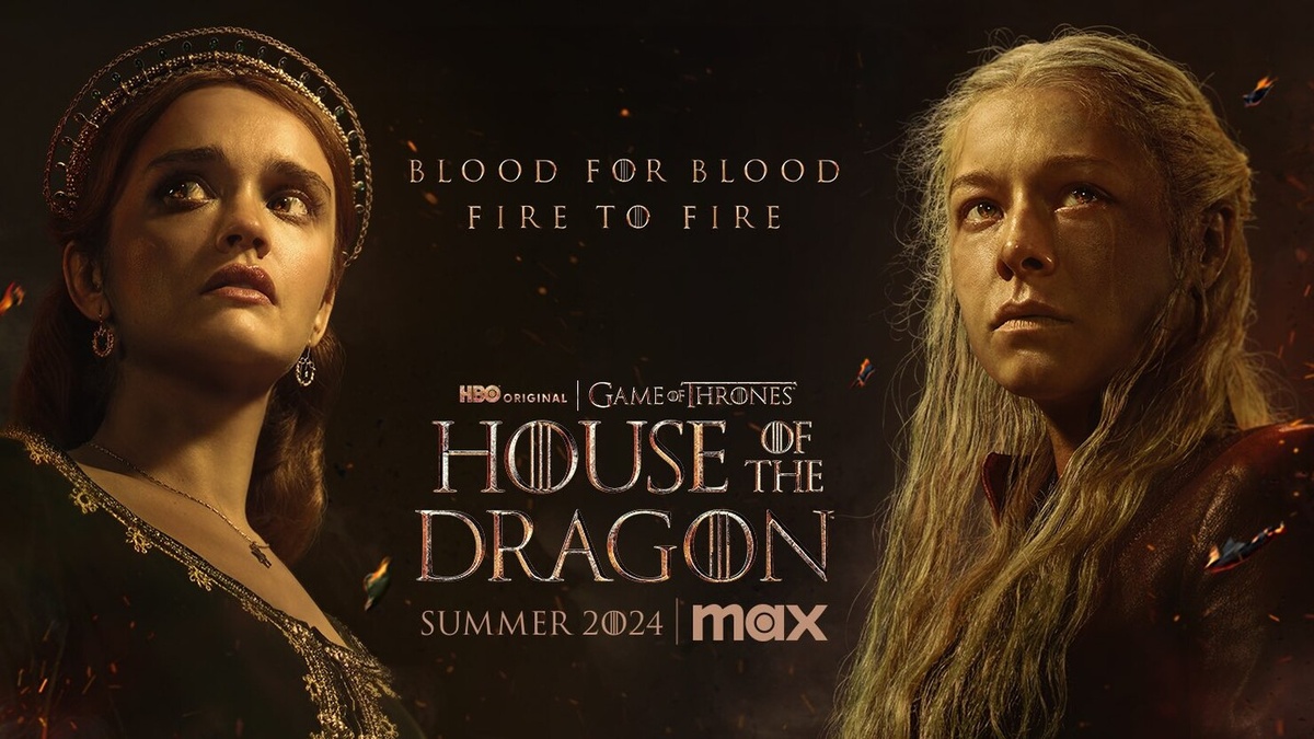 Официальный постер 2-го сезона "Дома дракона" 