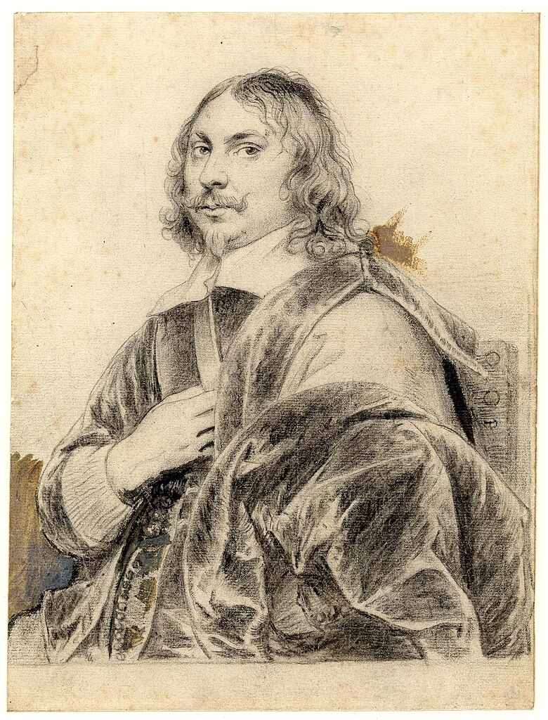 Портрет Яна Давидса де Хема работы Яна Ливенса (1630-1640)