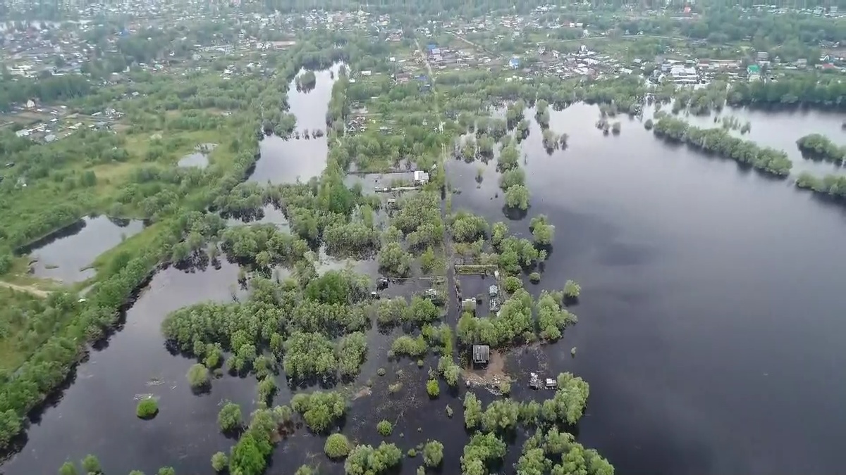    В некоторых районах Нижневартовска объявили режим ЧС