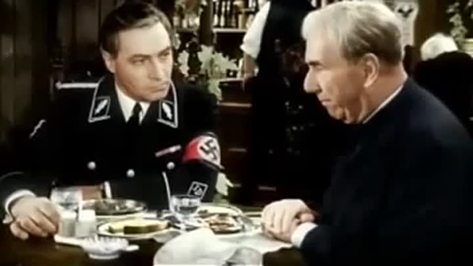 Кадр из фильма «Семнадцать мгновений весны».