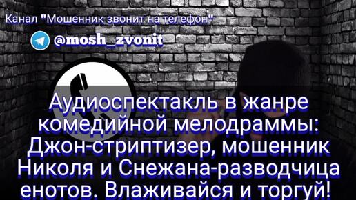 Джон-стриптизер, мошенник Николя и Снежана-разводчица енотов. Влаживайся и торгуй!