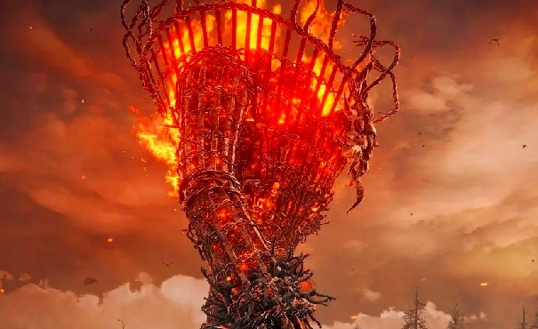 Elden Ring DLC Shadow of the Erdtree как убить Огненного Гиганта «Огненного Голема»