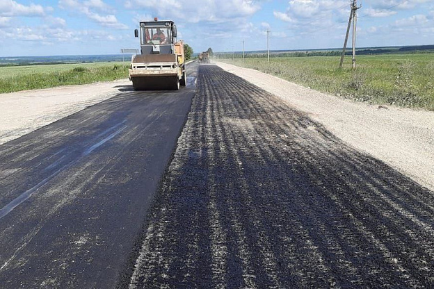    В Советском районе ремонтируют трассу Советск - Лебяжье - Фокино