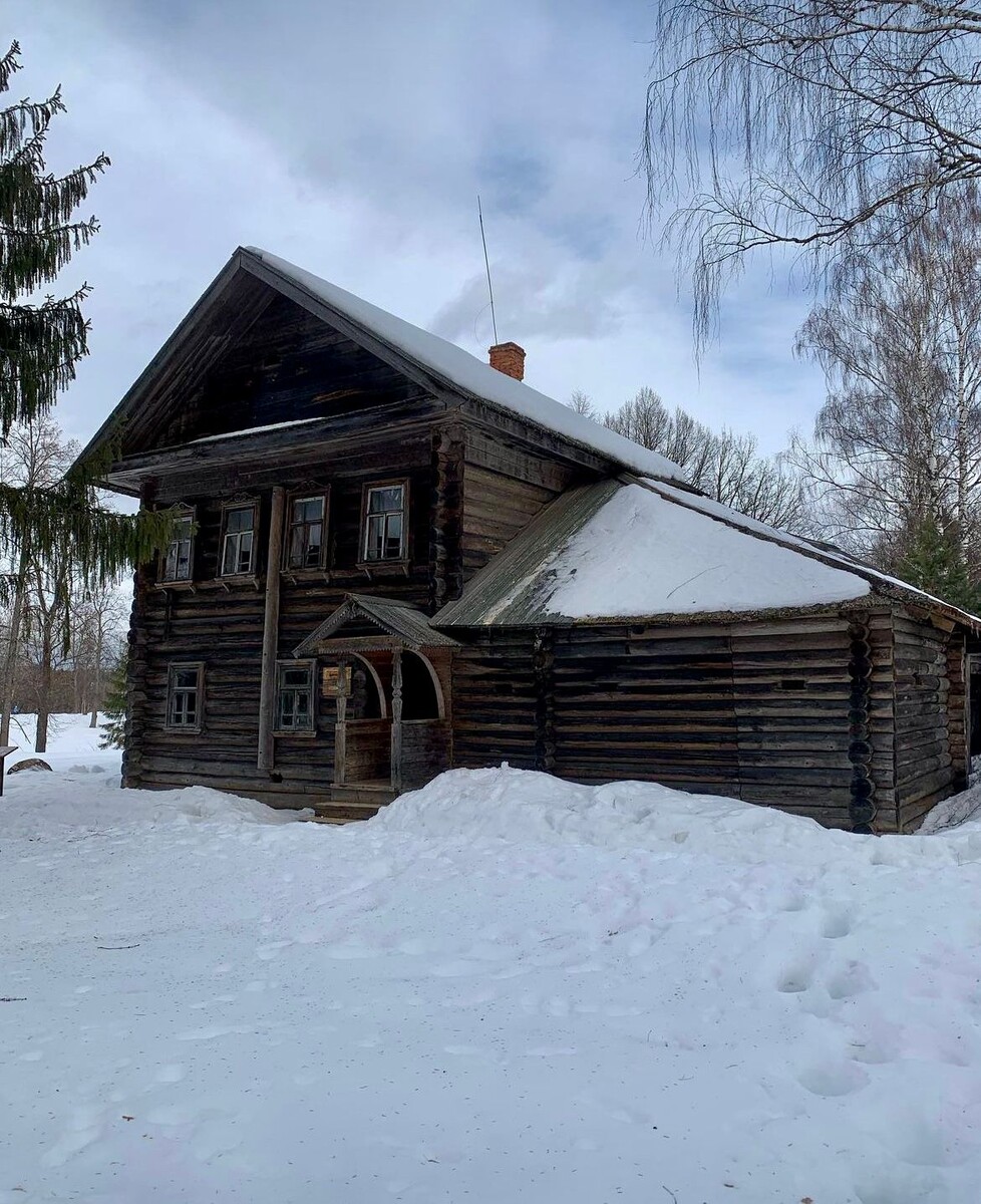 Дом-трактир. Середина XIX в. Усадьба Василево, Тверская область © "Покажу Москву"