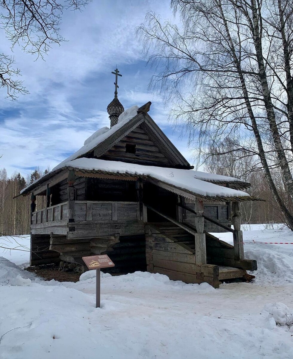 Преображенская церковь. 1732 г. Усадьба Василево, Тверская область © "Покажу Москву"