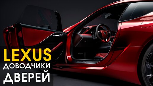 Lexus: установка доводчиков дверей | Автопартнер