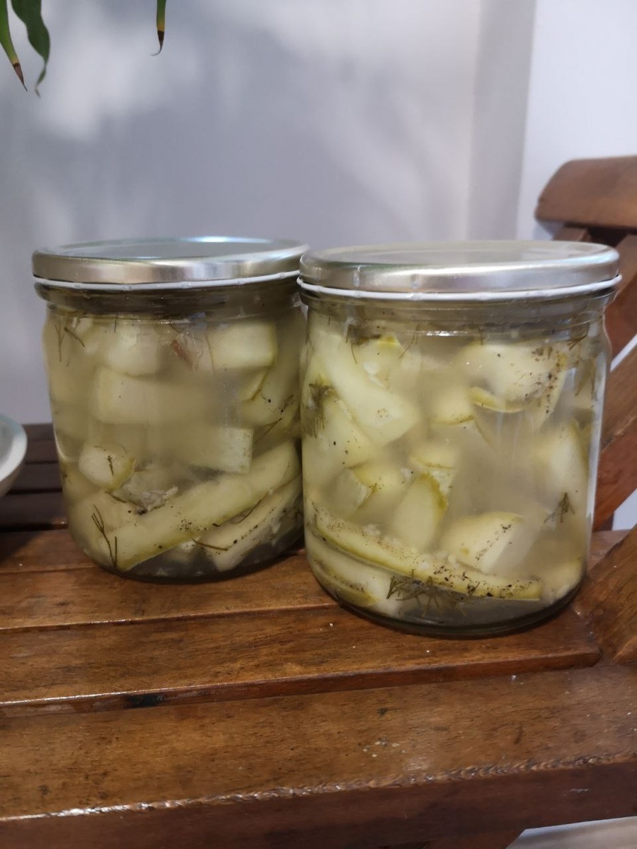 Маринованные кабачки