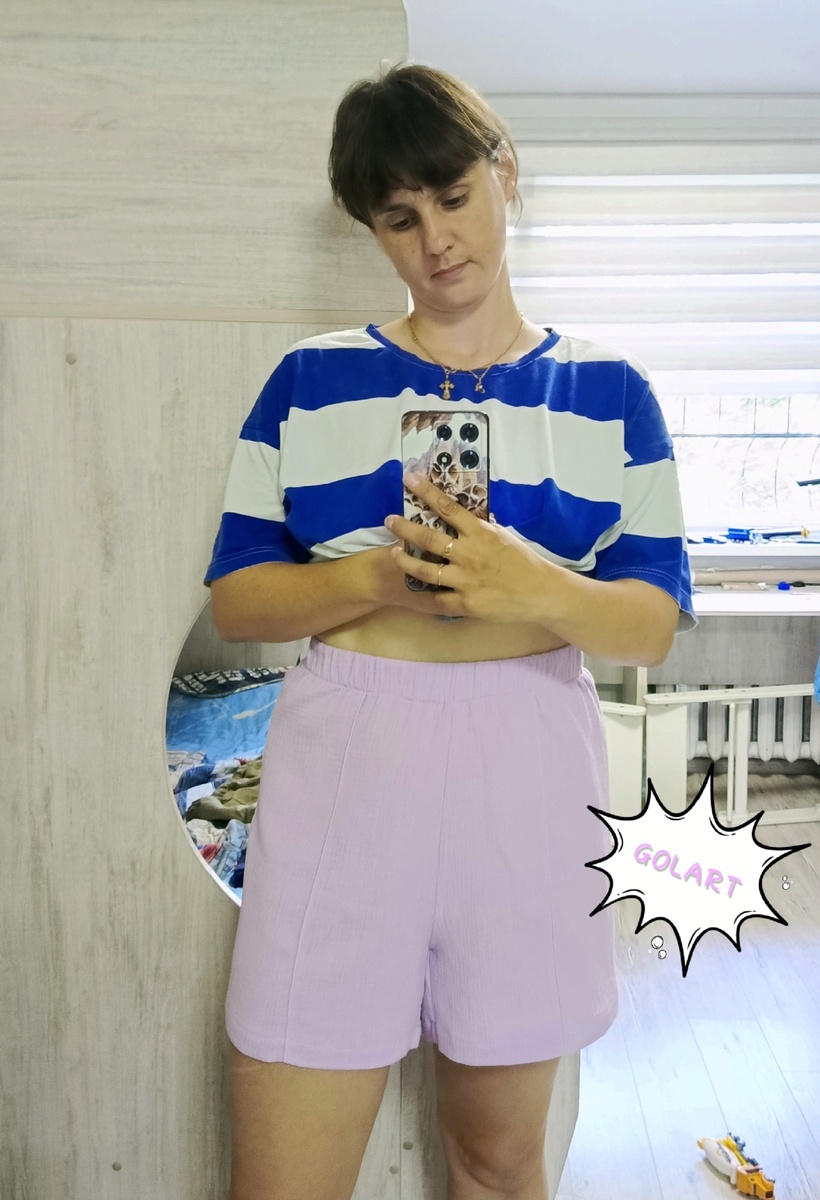 Выкройка шорт от Элины Патыковой