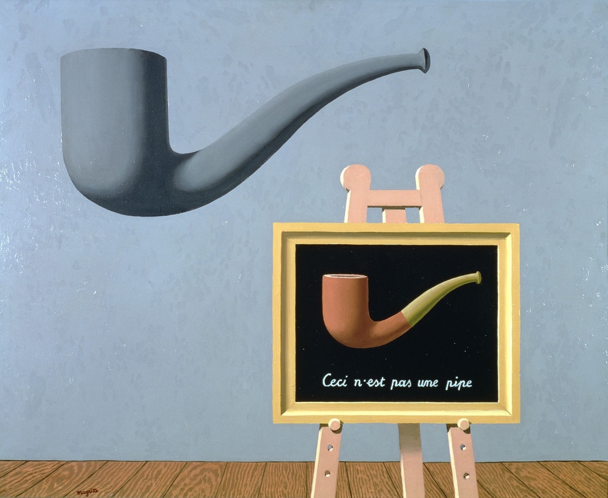 Из серии "Вероломство образов" Рене Магритта. 