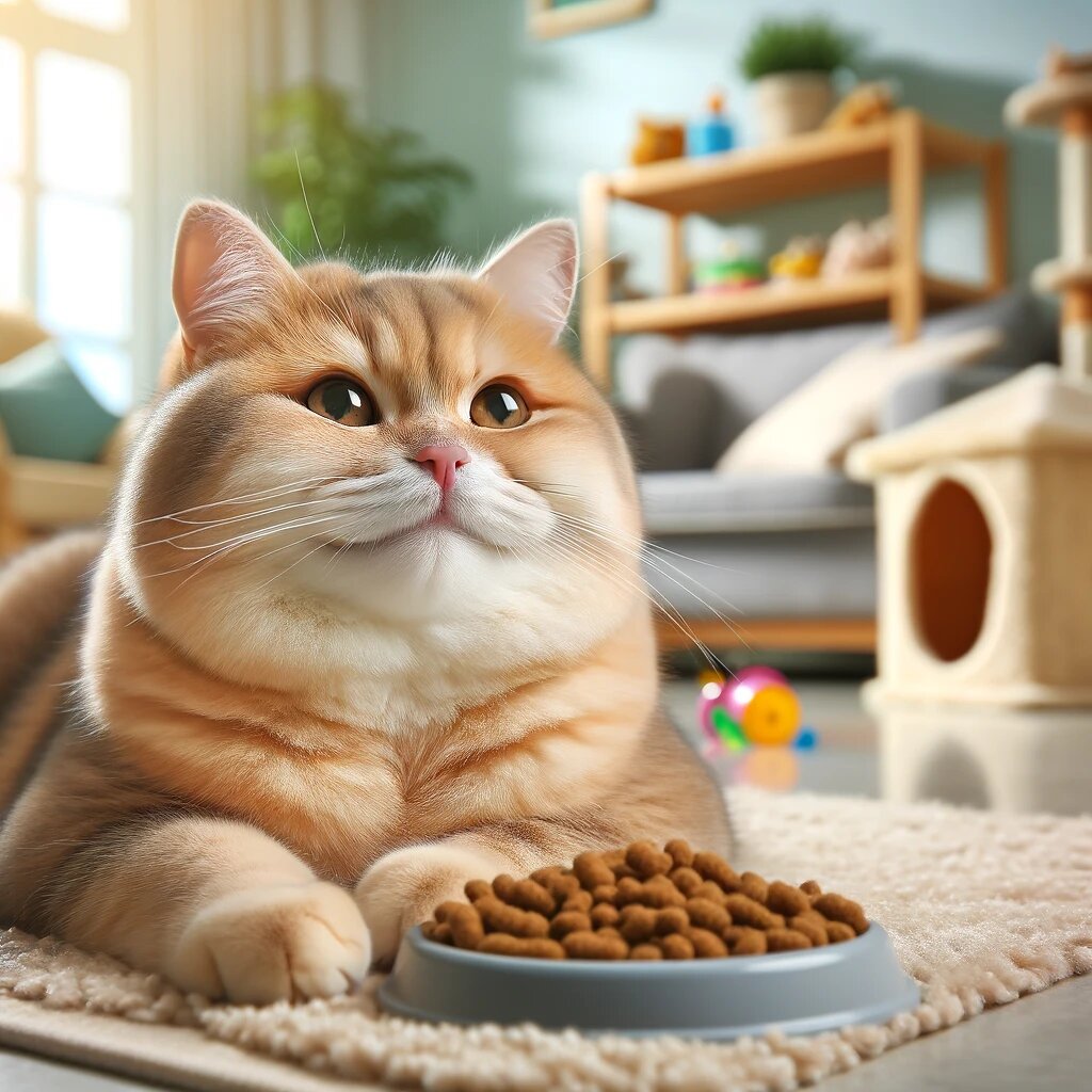 Еда для домашних кошек 