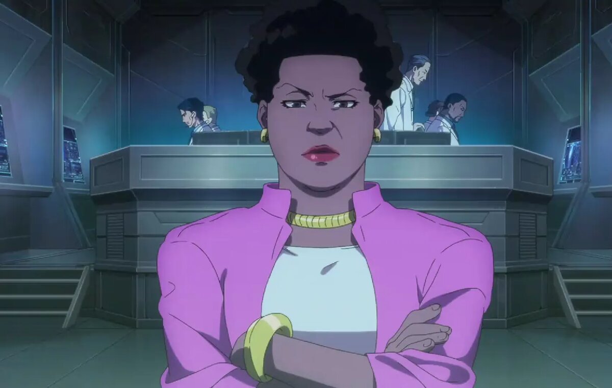 Кадр из аниме «Отряд самоубийц из другого мира»   📷