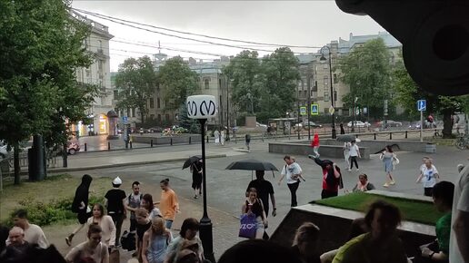 Буря в Санкт-Петербурге