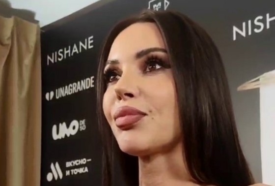    Оксана Самойлова на вручение национальной кинематографической премии «Ника» в Москве